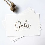 Geboortekaartje van Jules
